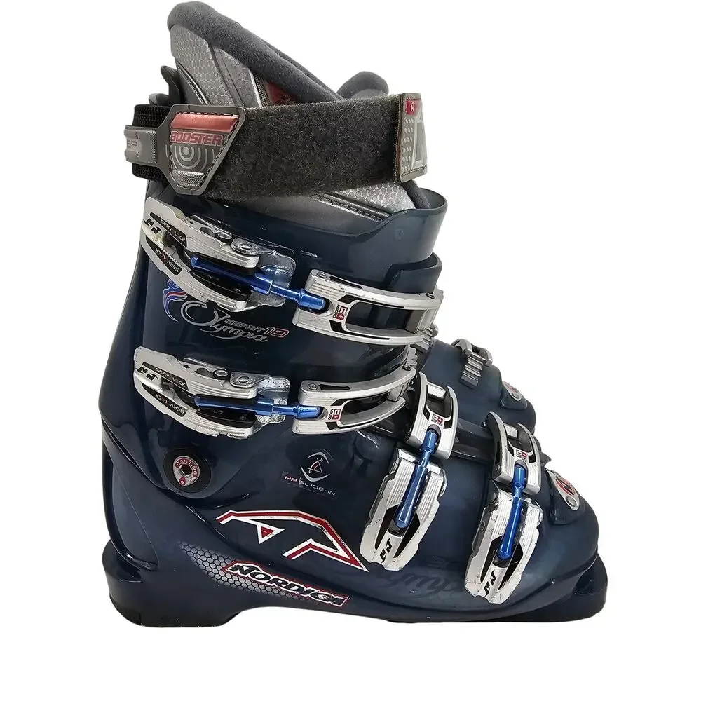 Nordica 24 24.5 Women's US 7.5 -8.5 Olympia Beast 10 Ski Boots Mondo VGUC 285mm